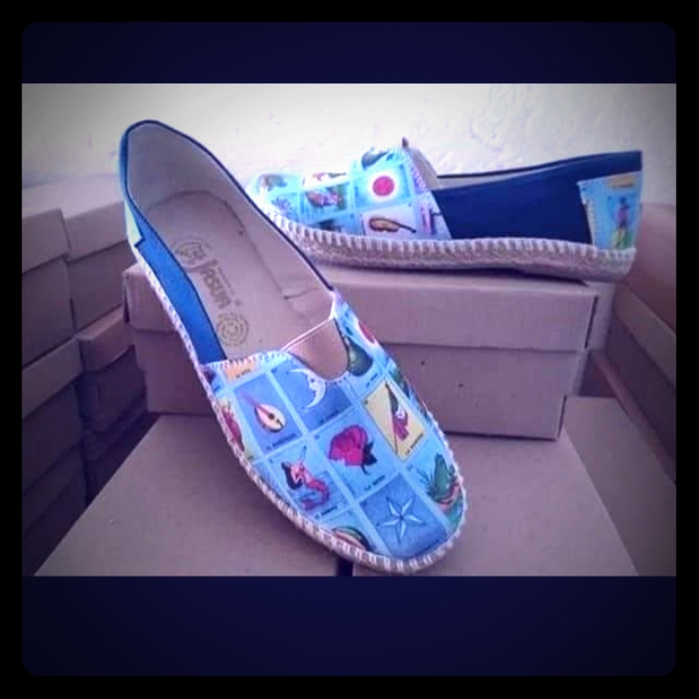 Lotería shoes. Onlt 1 pair per size